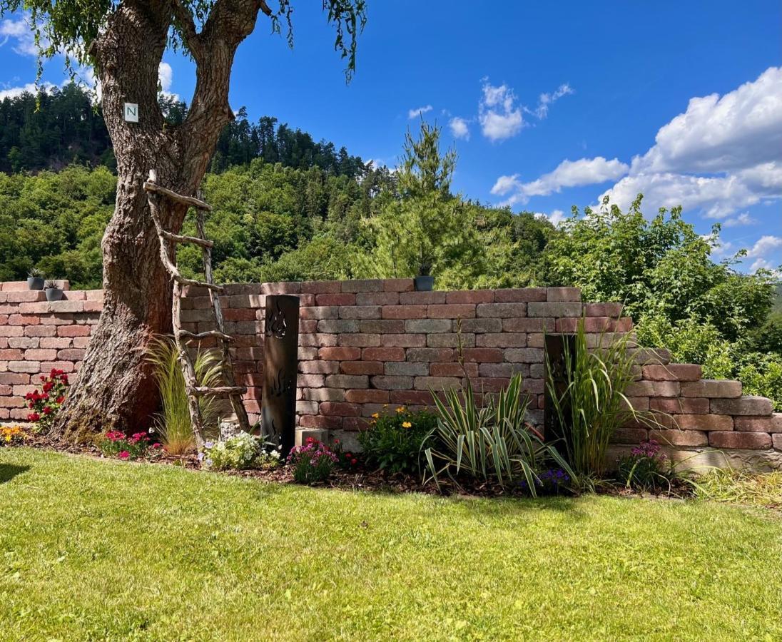 Ferienwohnung Dicker Stein Lambrecht  Exterior foto